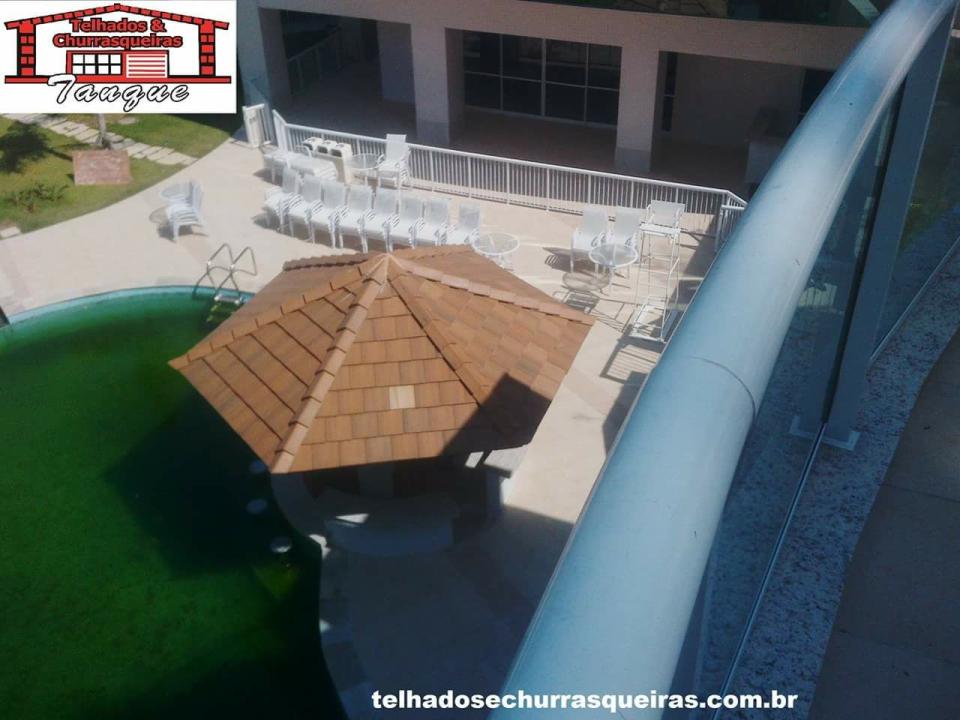 Churrasqueiras e Telhados Coloniais para condomínios e empreendimentos imobiliários